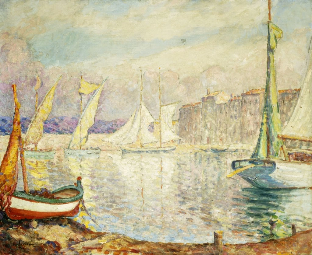 Porto di Saint Tropez, 1906 1